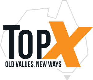 TopX logo